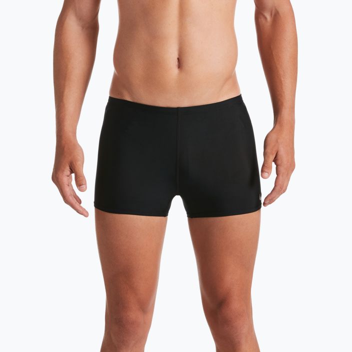 Men's Nike Solid Square Leg swim boxers black NESS8111-001 7