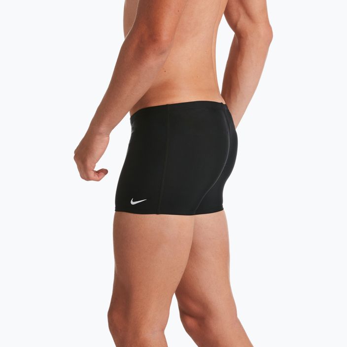 Men's Nike Solid Square Leg swim boxers black NESS8111-001 8