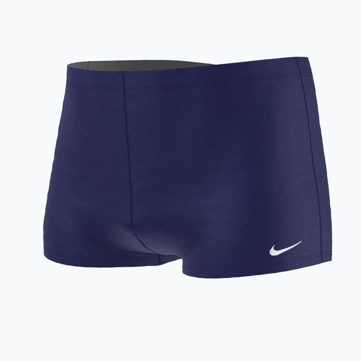Men's Nike Solid Square Leg swim boxers navy blue NESS8111-440 4