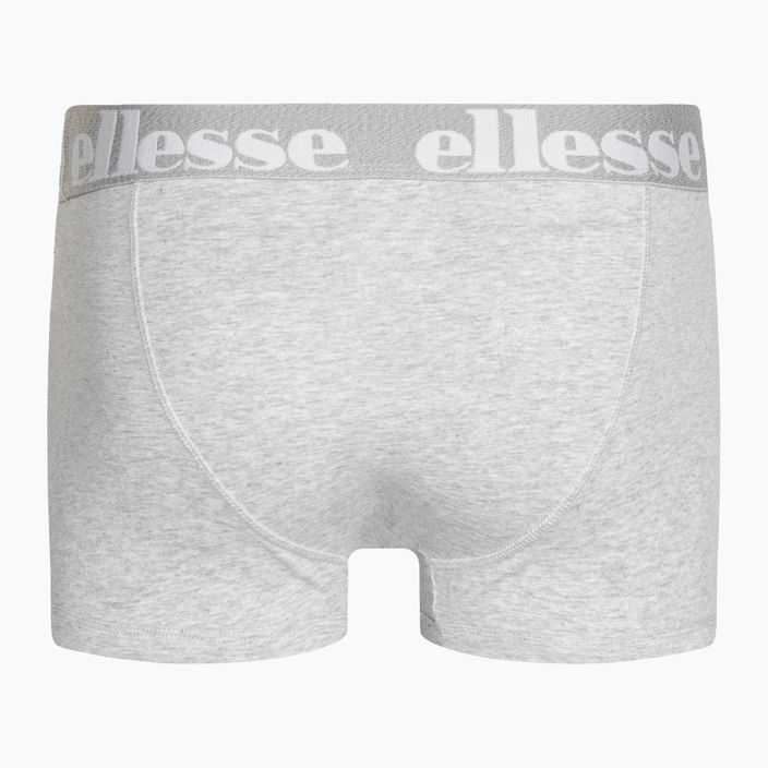 Ellesse men's boxer shorts Hali 3 pairs black/grey/white 5