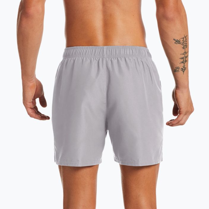 Men's Nike Essential 5" Volley swim shorts grey NESSA56-079 2
