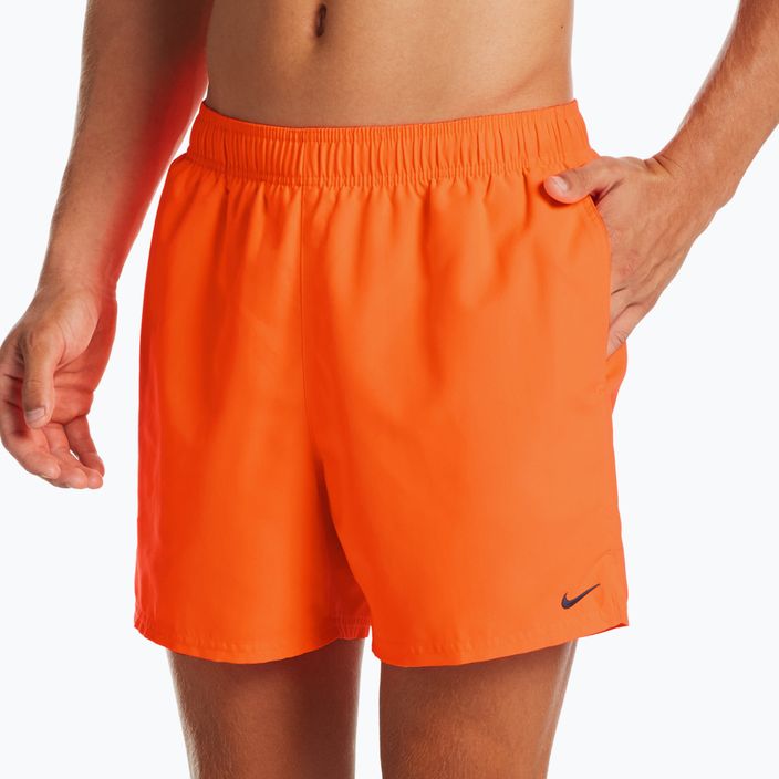 Men's Nike Essential 5" Volley swim shorts orange NESSA560-822 4