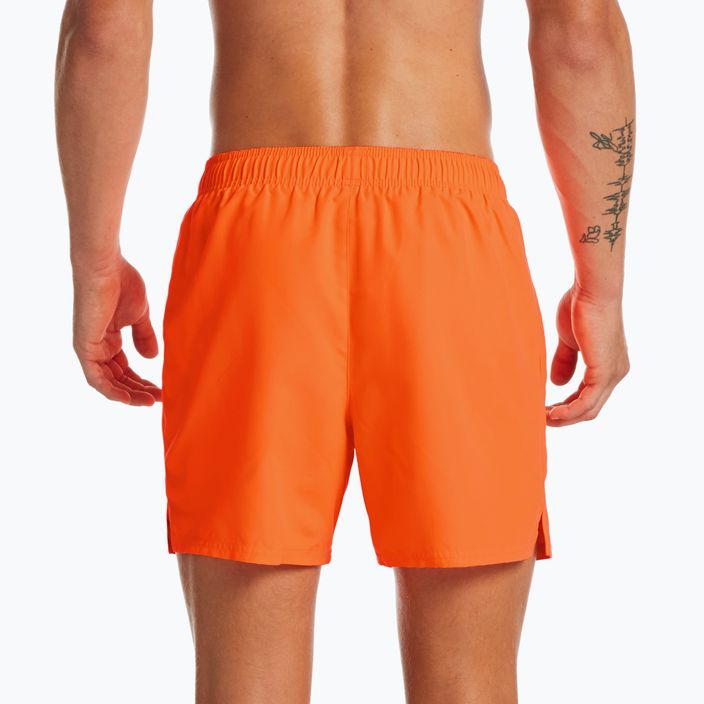 Men's Nike Essential 5" Volley swim shorts orange NESSA560-822 5