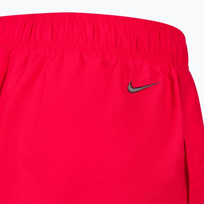 Men's Nike Logo Solid 5" Volley swim shorts red NESSA566-614 3