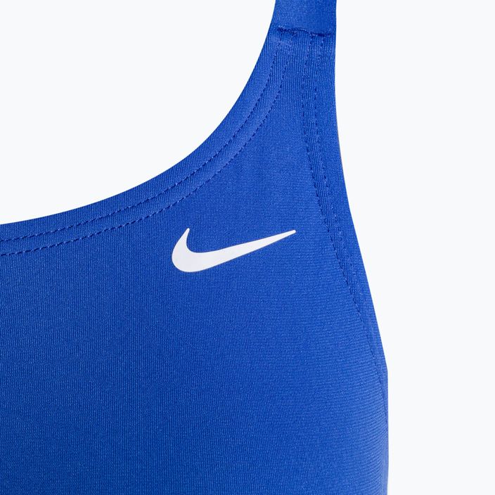 Women's one-piece swimsuit Nike Hydrastrong Solid Fastback blue NESSA001-494 3