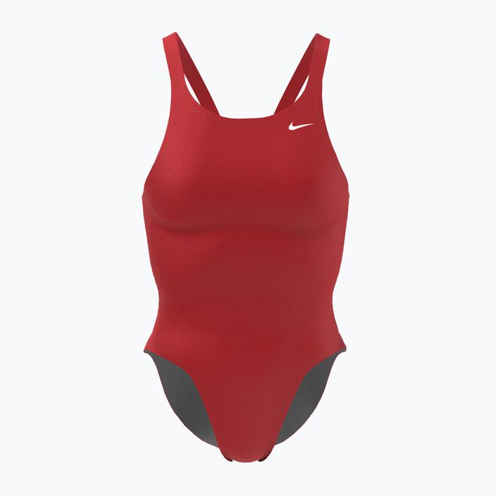 Nike Hydrastrong Solid Fastback women's one-piece swimsuit red NESSA001-614 4
