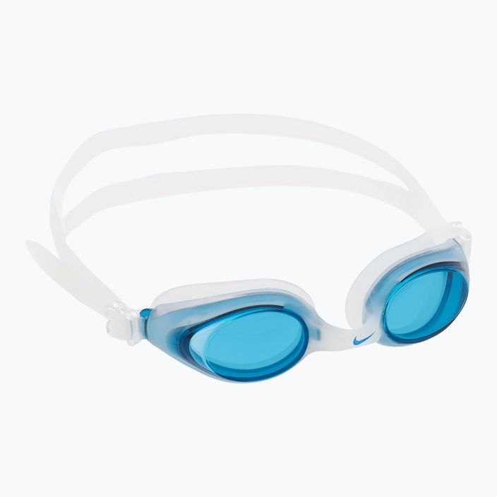 Nike Hyper Flow blue swim goggles NESSA182-400