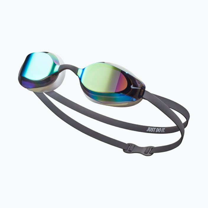 Nike Vapor Mirror iron grey swimming goggles 6