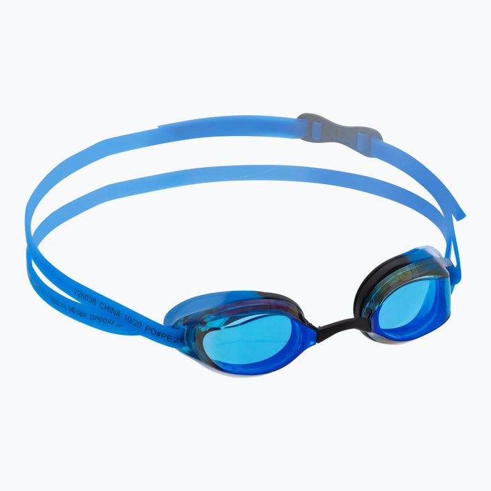 Nike Legacy Mirror blue children's swimming goggles NESSA180-400