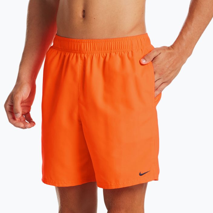 Men's Nike Essential 7" Volley swim shorts orange NESSA559-822 4