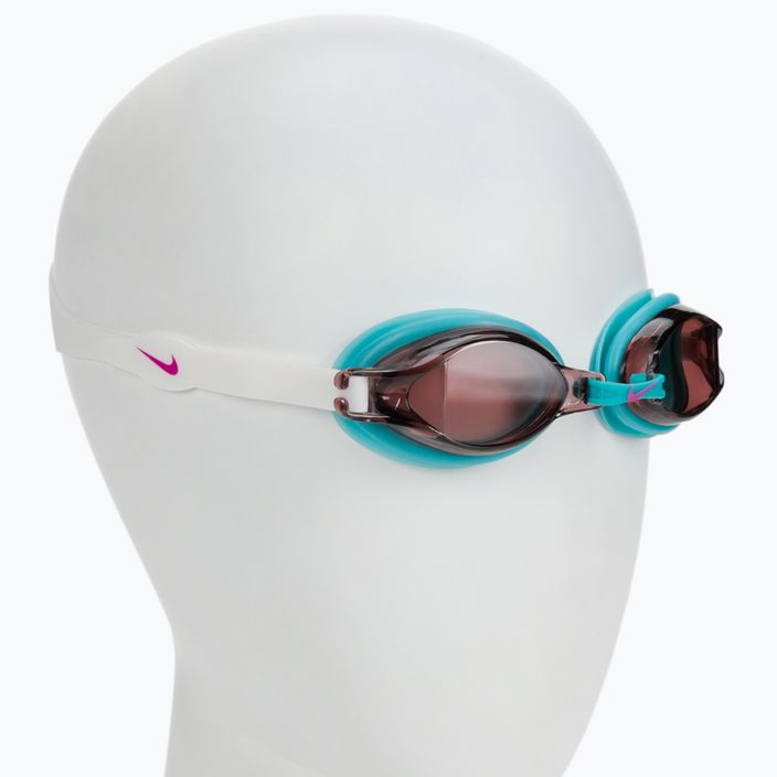Nike Chrome raisin swim goggles N79151-589