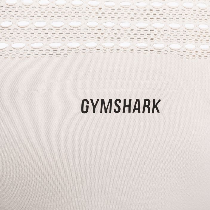Women's Gymshark Energy Seamless Crop Top cream white 7