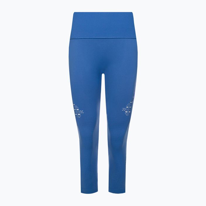 Women's training leggings Gymshark Energy Seamless Crop blue 5