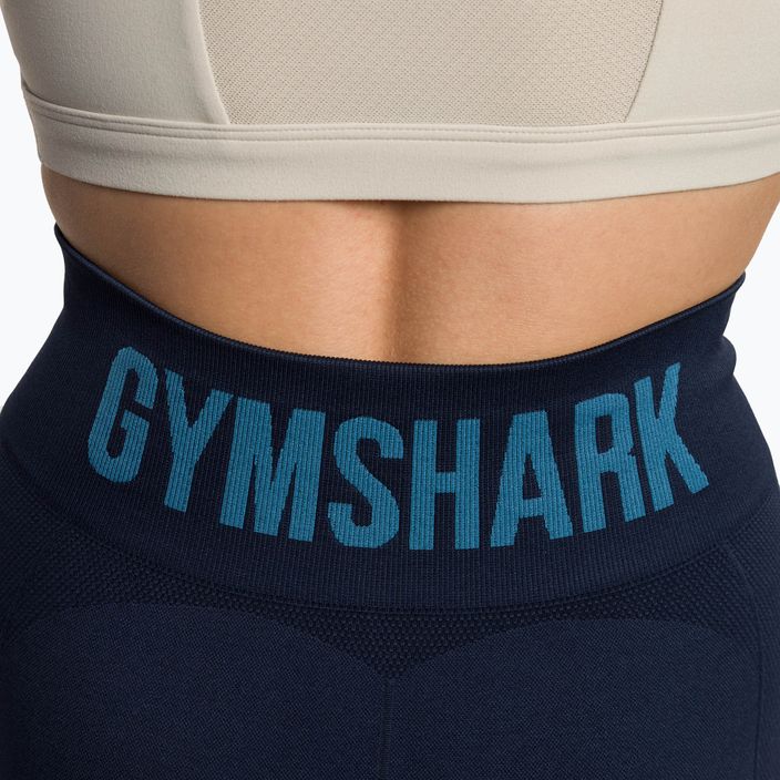 Women's training shorts Gymshark Flex Cycling navy blue 5
