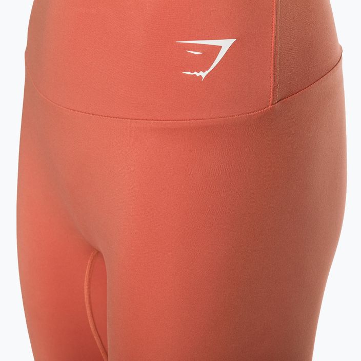 Women's Gymshark Training leggings 7/8 earth orange 7