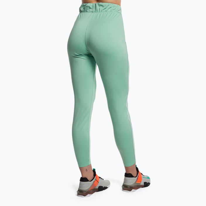 Women's Gymshark Recess Track training trousers cactus green 3