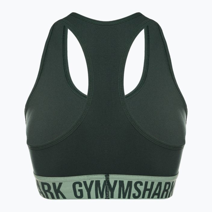 Gymshark Fit Sports green fitness bra 6