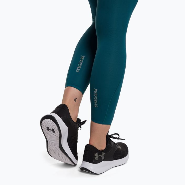 Women's training leggings Gymshark Speed niagara teal 4