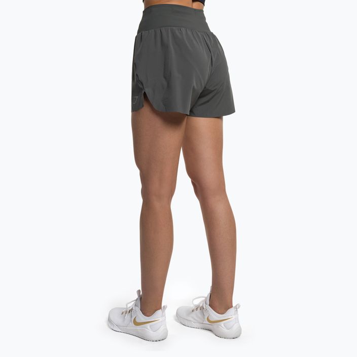 Women's Gymshark Speed dark/grey training shorts 3