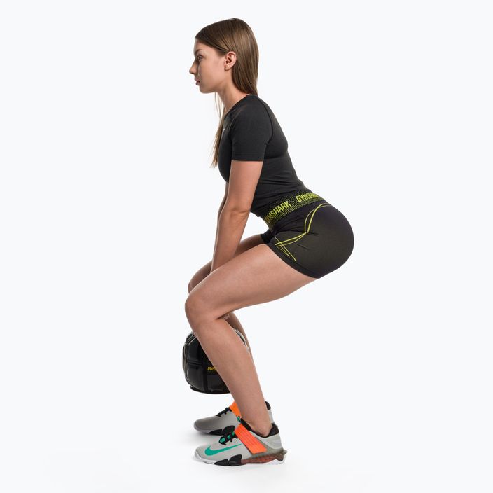 Women's training shorts Gymshark Apex Seamless Low Rise green/black 2