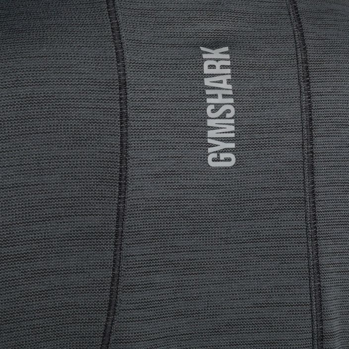 Women's Gymshark Running Top SS dark/grey training t-shirt 8