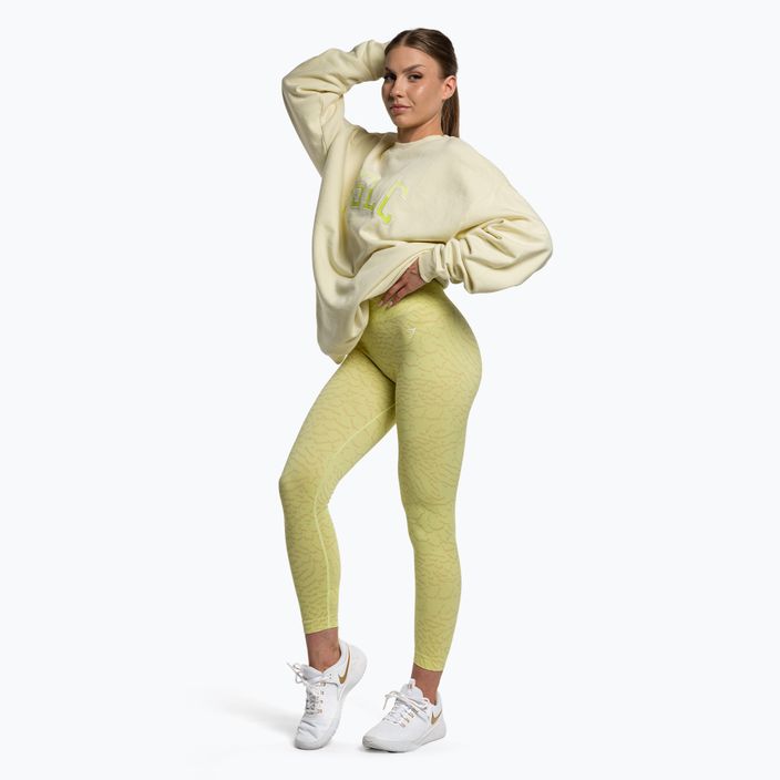 Women's training leggings Gymshark Adapt Animal Seamless firefly green 2