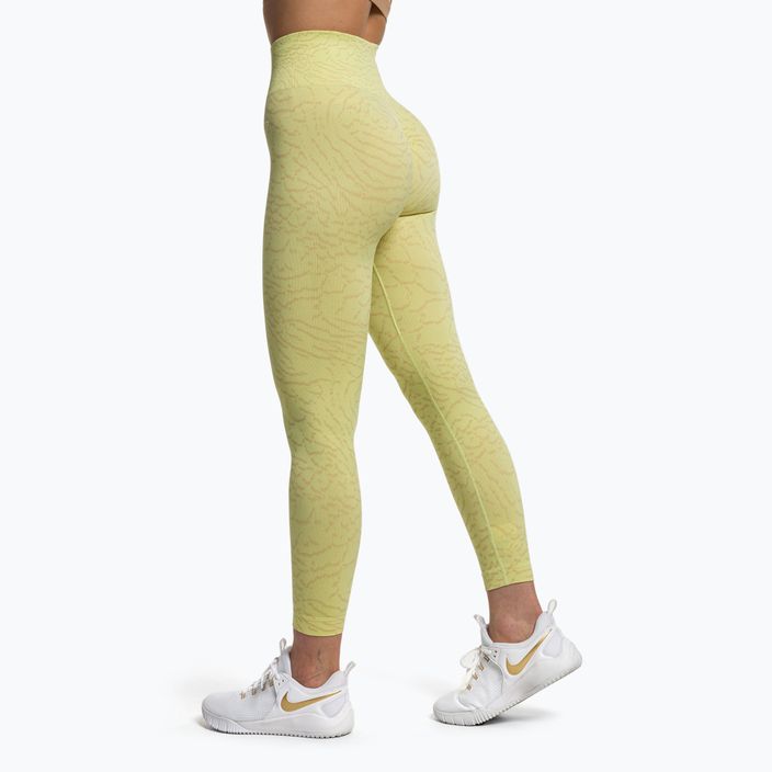 Women's training leggings Gymshark Adapt Animal Seamless firefly green 3