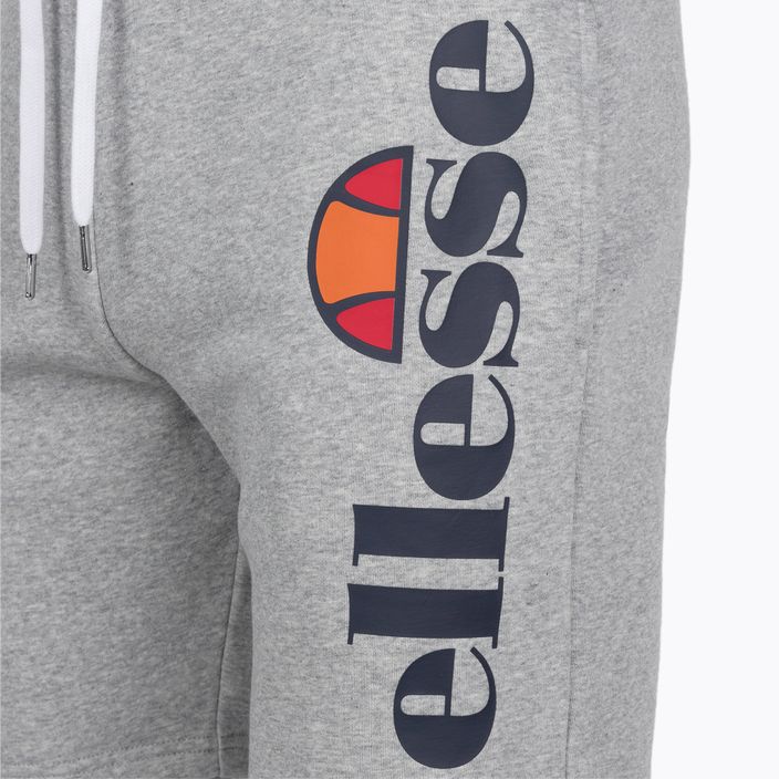 Ellesse Bossini men's shorts grey marl 3