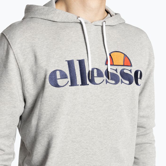 Men's training sweatshirt Ellesse Ferrer Oh Hoody grey marl 3