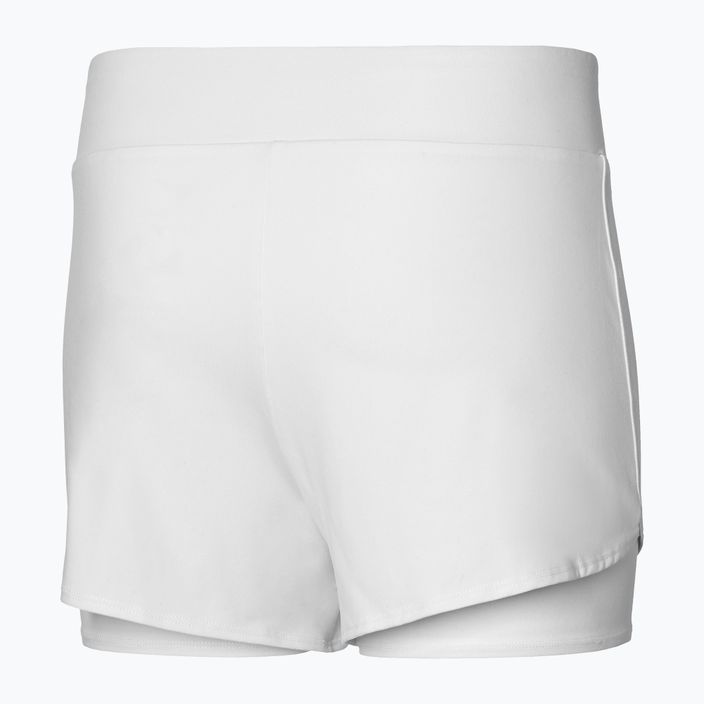 Women's tennis shorts Mizuno Flex Short white 62GB121501 2