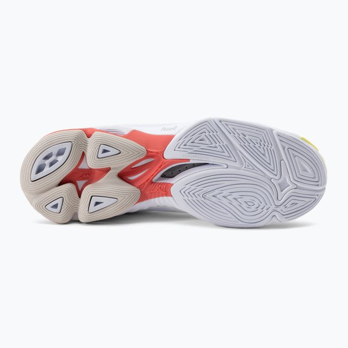 Women's volleyball shoes Mizuno Wave Lightning Z6 white V1GC200010 5