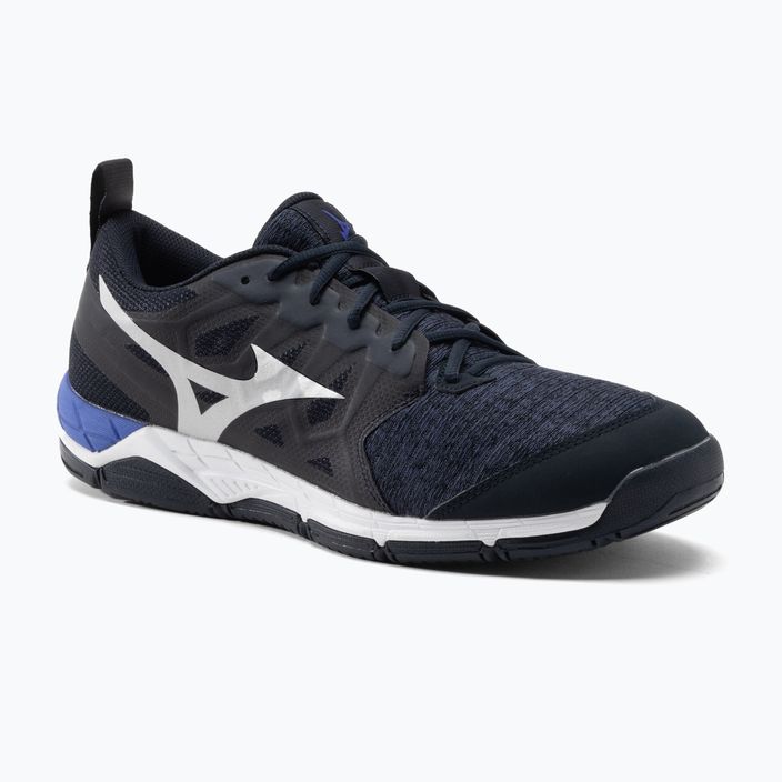 Men's volleyball shoes Mizuno Wave Supersonic 2 navy blue V1GA204002