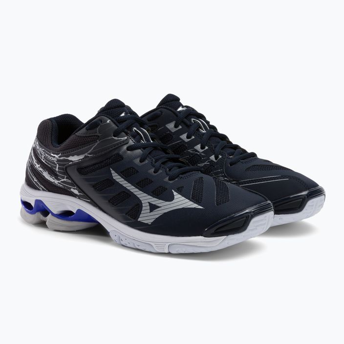 Men's volleyball shoes Mizuno Wave Voltage navy blue V1GA216001 5