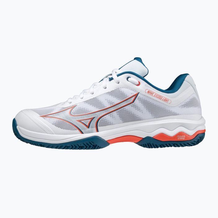 Men's tennis shoes Mizuno Wave Exceed Light CC white 61GC222030 10