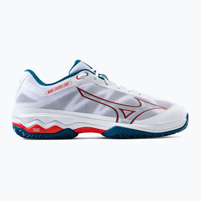 Men's tennis shoes Mizuno Wave Exceed Light CC white 61GC222030 2