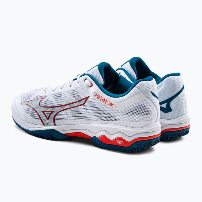 Men's tennis shoes Mizuno Wave Exceed Light CC white 61GC222030 3