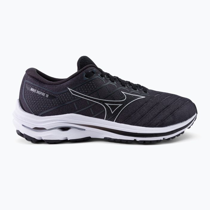 Men's running shoes Mizuno Wave Inspire 18 black J1GC224404 2