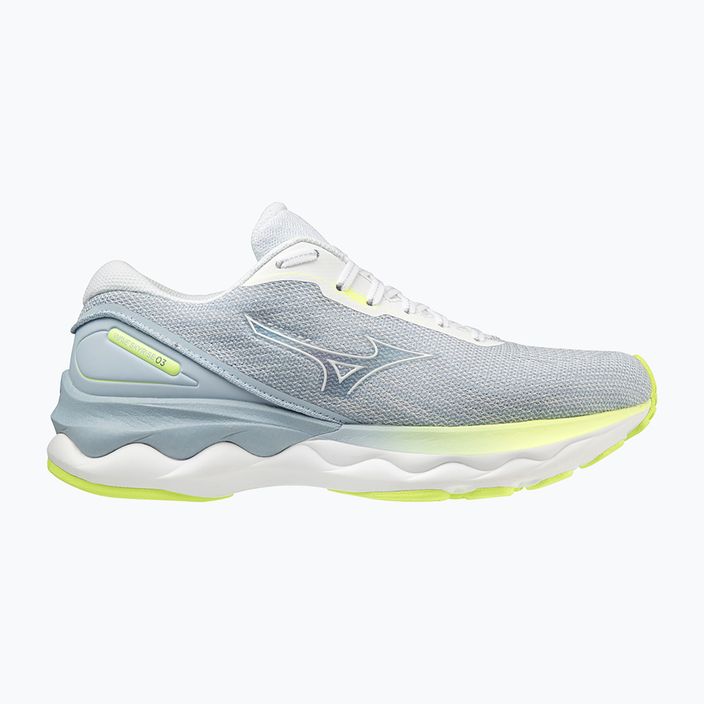 Women's running shoes Mizuno Skyrise 3 white/ white/ neo lime