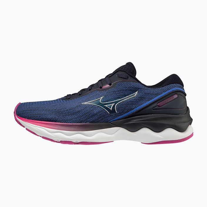 Men's running shoes Mizuno Wave Skyrise 3 navy blue J1GD220904 10