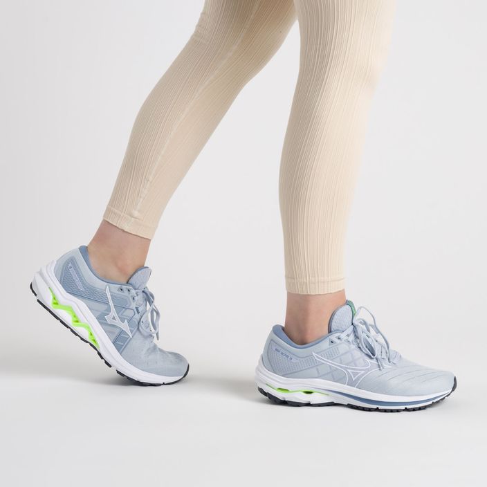 Women's running shoes Mizuno Wave Inspire 18 grey J1GD224401 2