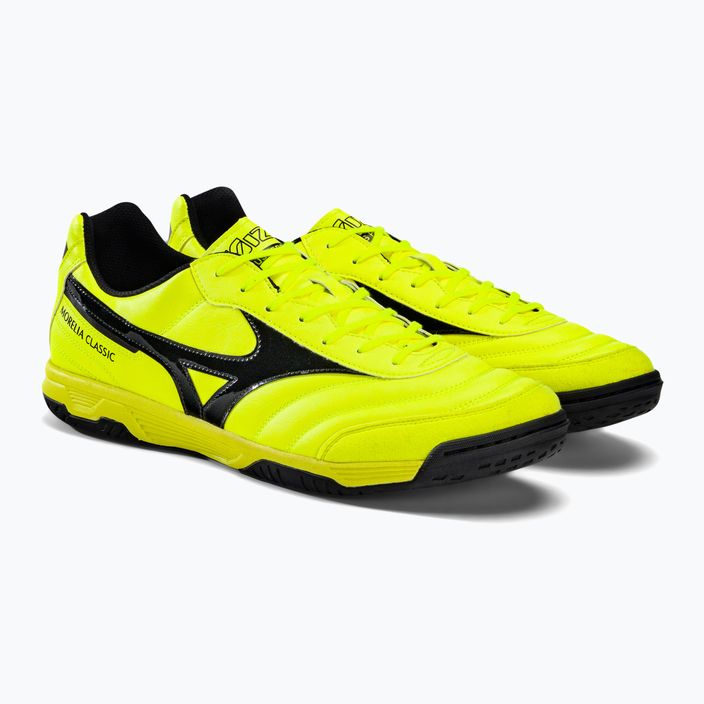 Men's football boots Mizuno Morelia Sala Classic IN yellow Q1GA220245 3