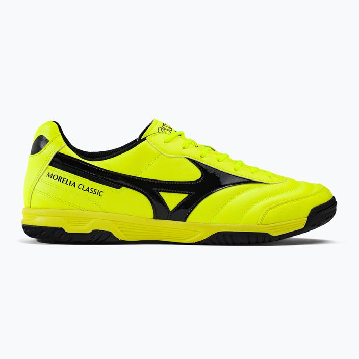 Men's football boots Mizuno Morelia Sala Classic IN yellow Q1GA220245 4