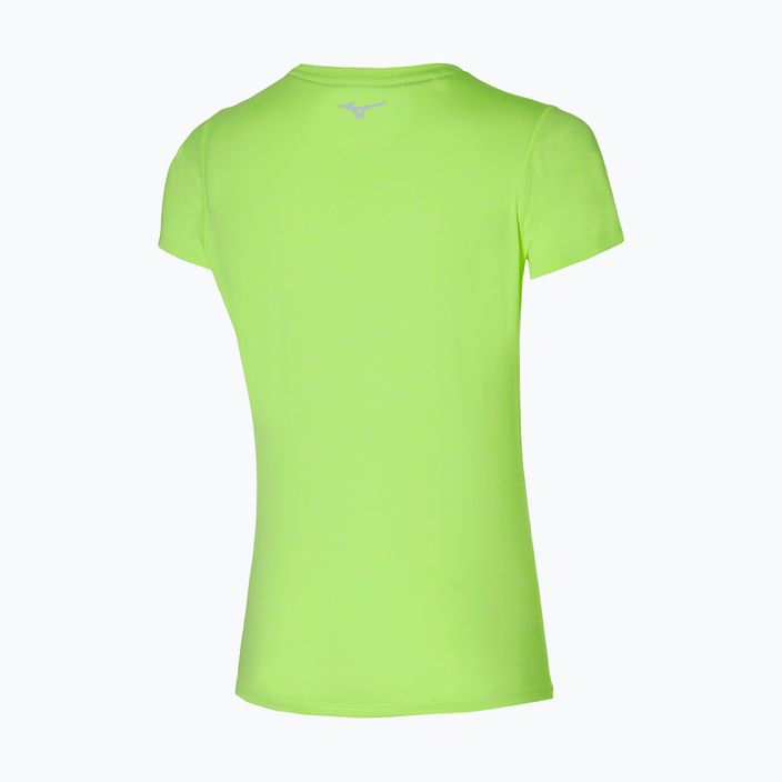 Women's running shirt Mizuno Impulse Core Tee neolime 2