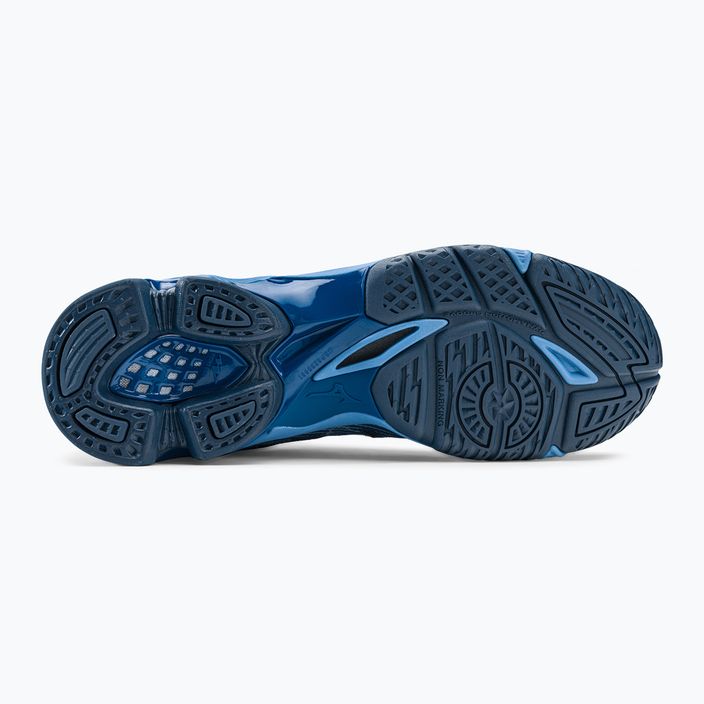 Men's volleyball shoes Mizuno Wave Voltage navy blue V1GA216021 5