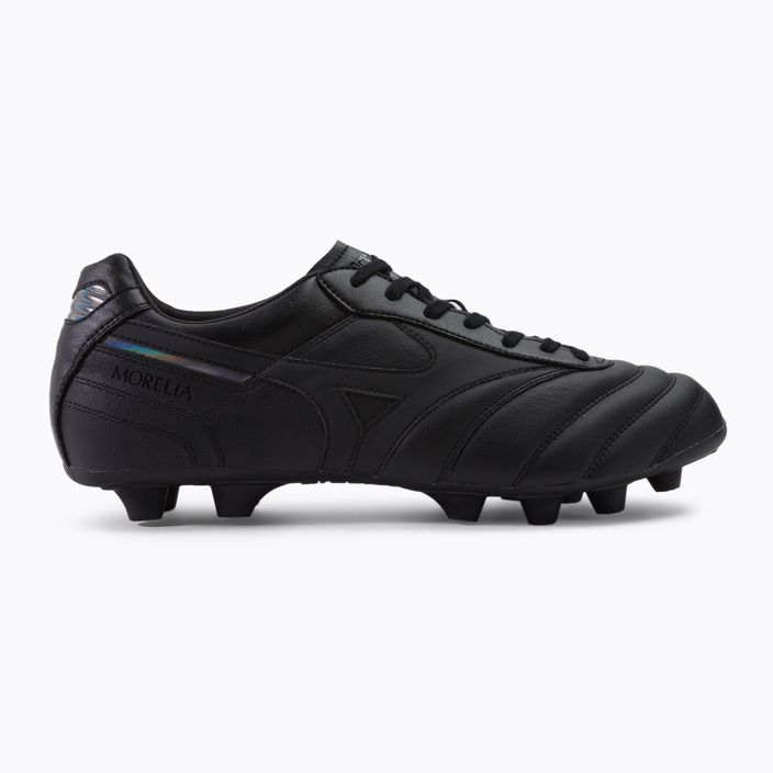 Mizuno Morelia II Elite MD football boots black P1GA221299 2