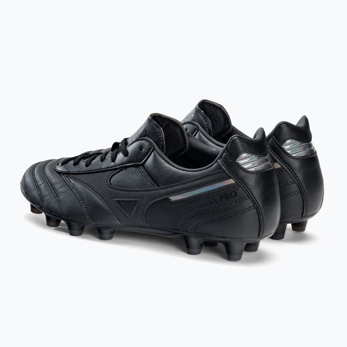 Mizuno Morelia II Pro MD football boots black P1GA221399 3