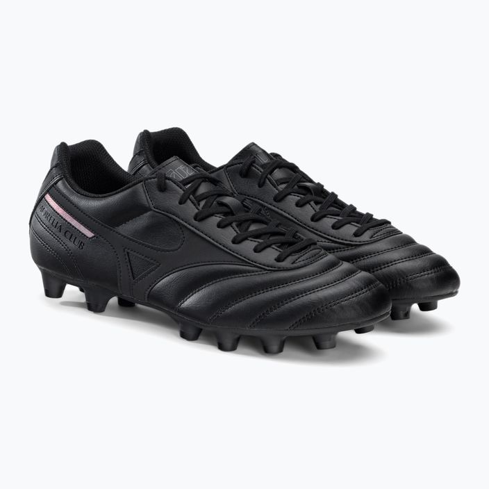 Mizuno Morelia II Club MD men's football boots black P1GA221699 4