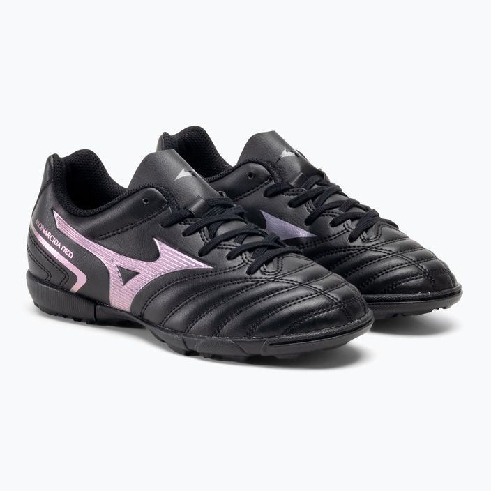Mizuno Monarcida II Sel AS Jr children's football boots black/iridescent 4
