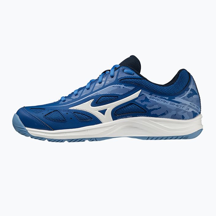 Men's tennis shoes Mizuno Breakshot 3 AC navy blue 61GA214026 12