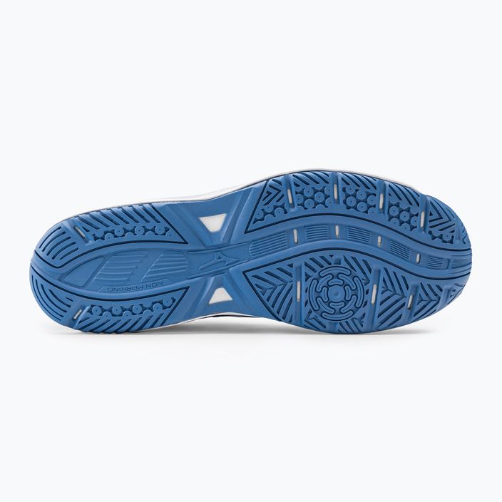 Men's tennis shoes Mizuno Breakshot 3 AC navy blue 61GA214026 5